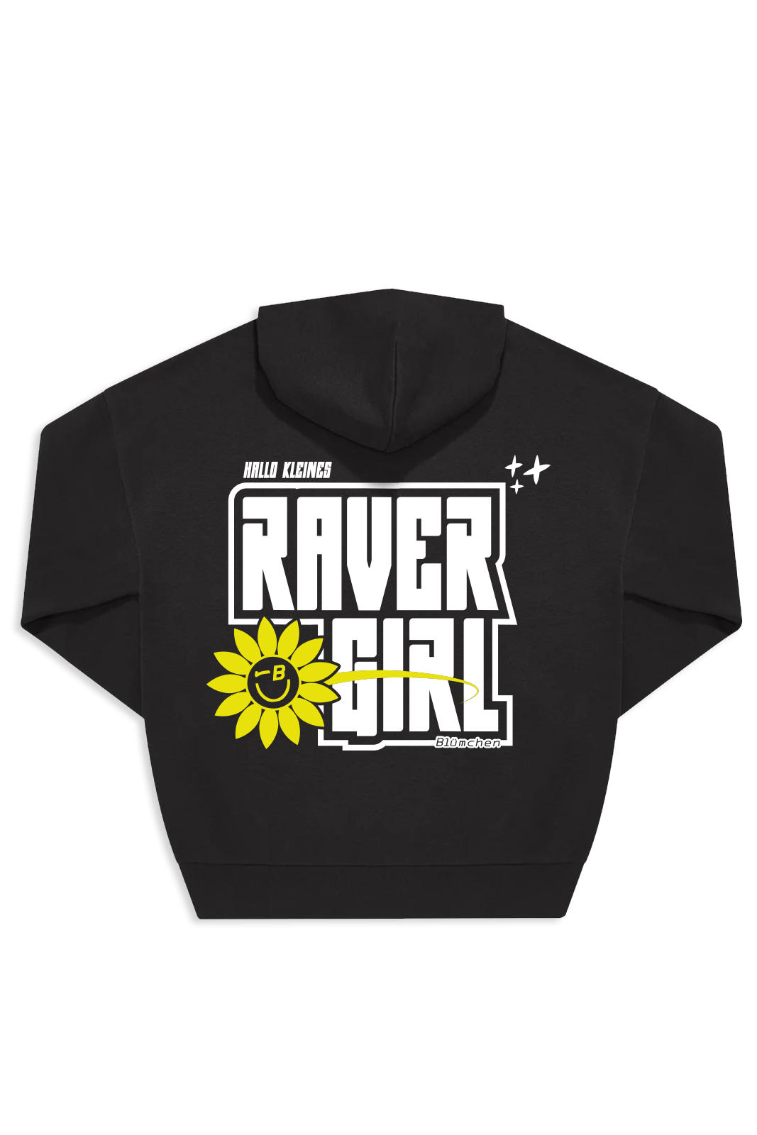 Hoodie RaverGirl Rückseite